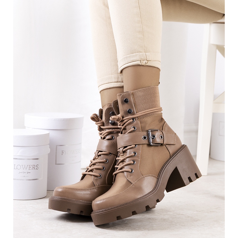 PA1 Escarpins Messina marron beige 1 PA1 Escarpins Messina marron beige 1