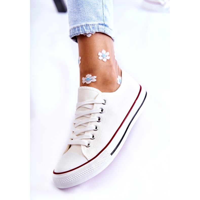 PJ1 Baskets Classiques Femme Blanc Be Mine blanche 4