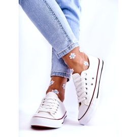 PJ1 Baskets Classiques Femme Blanc Be Mine 1