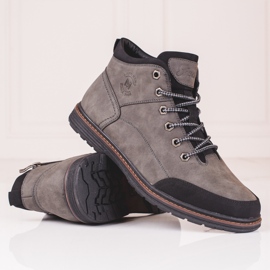 Bottes hautes homme Shelovet gris 1