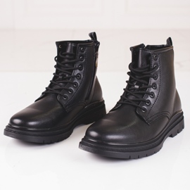 Chaussures de randonnée pour hommes avec isolation Shelovet le noir 1