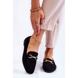 FB2 Mocassins en daim noirs Roddie Classic le noir 1