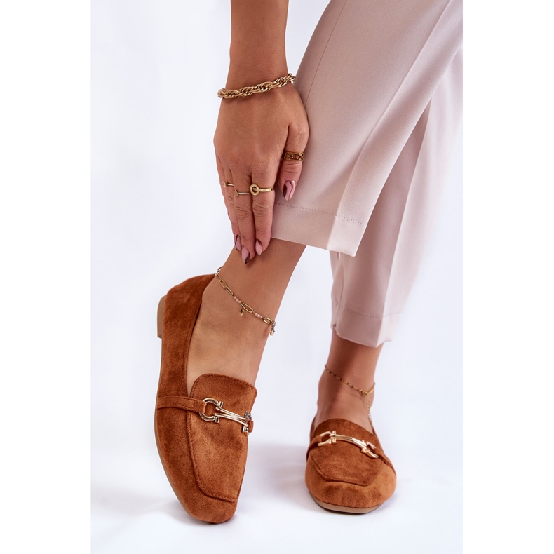 FB2 Mocassins en daim classiques camel Roddie brun 1