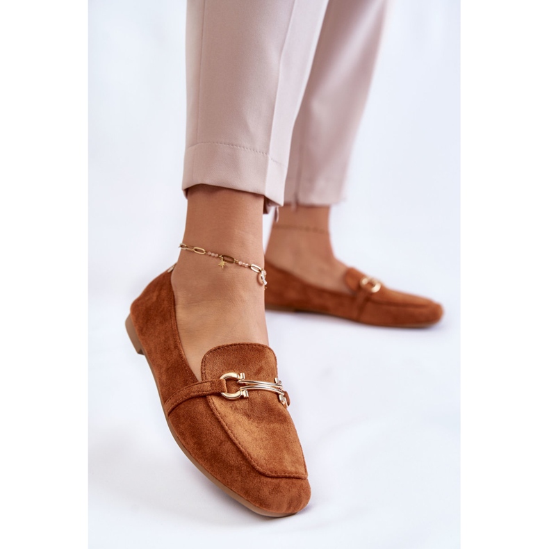 FB2 Mocassins en daim classiques camel Roddie brun 2