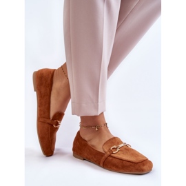 FB2 Mocassins en daim classiques camel Roddie brun 4