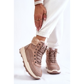 Bottes chaudes Trappeurs Lee Cooper LCJ-22-44-1363 Rose 1