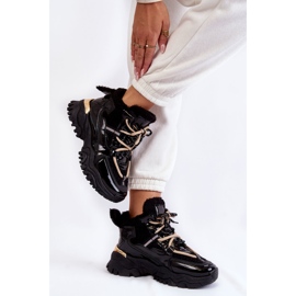 PM1 Bottes de sport isolées noires pour femmes Edora le noir 2