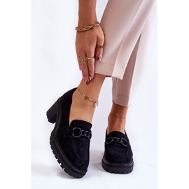 Vinceza Escarpins en Daim pour Femme Noir Sanya le noir 1