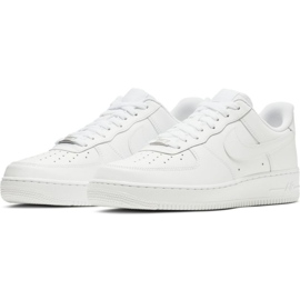 Chaussures Nike Air Force 1 '07 CW2288-111 blanche 1