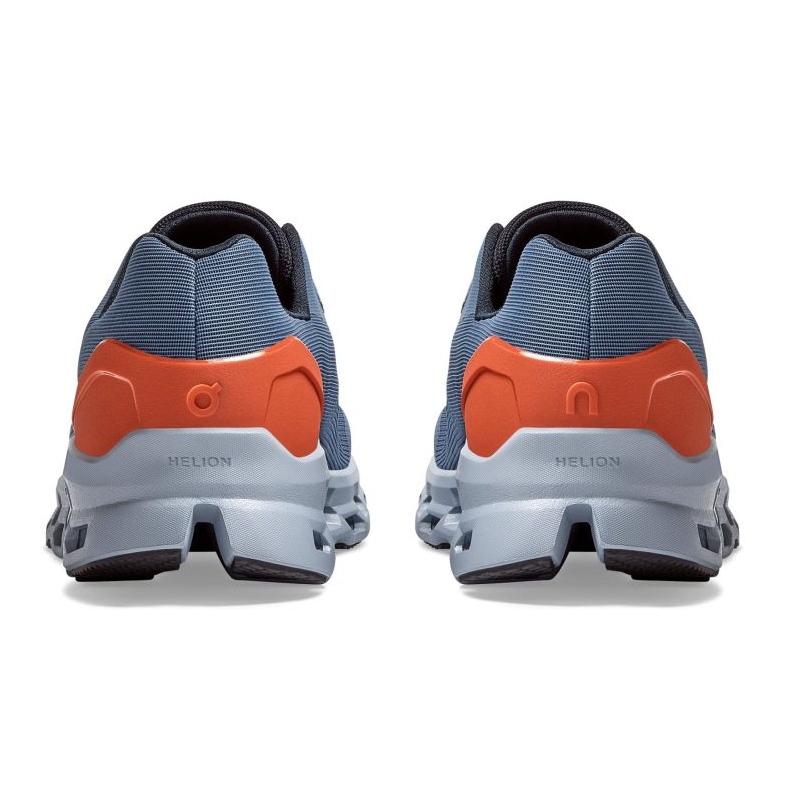 On Running Sur Running Chaussures Cloudstratus M 3999213 bleu orange gris 1