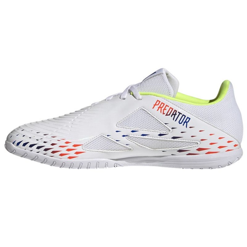 Chaussures de foot Adidas Predator Edge.4 In M GV8512 blanc blanc 1