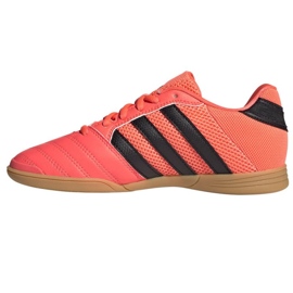 Chaussures de foot Adidas Super Sala In Jr GW1700 rouge oranges et rouges 1
