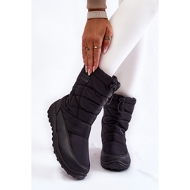 Bottes de neige hautes chaudes pour femmes Big Star KK274599 Noir 1