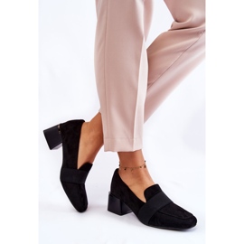 Escarpins en daim à la mode La.Fi 230033B-SU Noir le noir 2