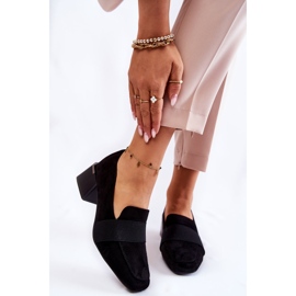 Escarpins en daim à la mode La.Fi 230033B-SU Noir 1