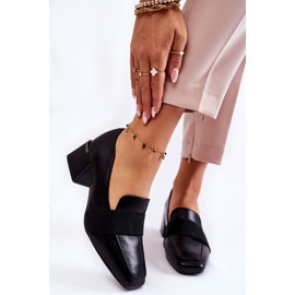 Escarpins en cuir à la mode La.Fi 230033B-PU Noir 1