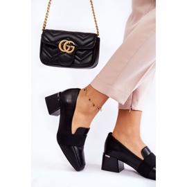 Escarpins en cuir à la mode La.Fi 230033B-PU Noir le noir 4