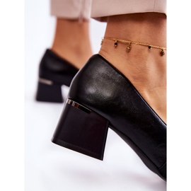 Escarpins en cuir à la mode La.Fi 230033B-PU Noir le noir 3