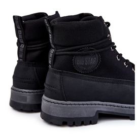 Bottes pour hommes en mousse à mémoire de forme Big Star KK174206 Noir le noir 1