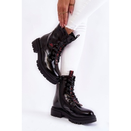 Bottes Chaudes Laquées La.Fi 250054B-LA Noir le noir 4