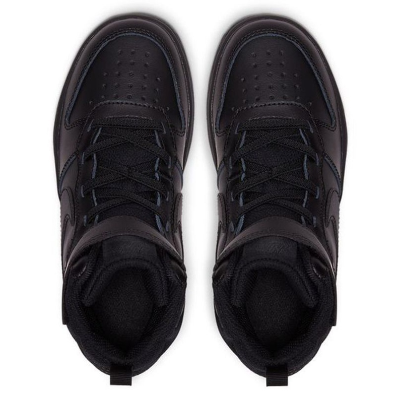 Nike Court Borough Mid 2 Jr CD7783 001 noir 1