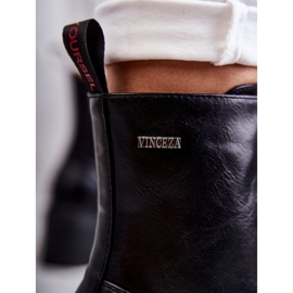 Vinceza Bottes noires chaudes à talons hauts pour femmes Grethe le noir 4