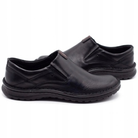 Joker Mocassins homme en cuir noir 382 4
