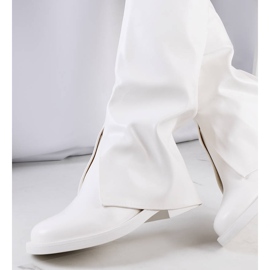 PA1 Bottines Moerna blanches 1