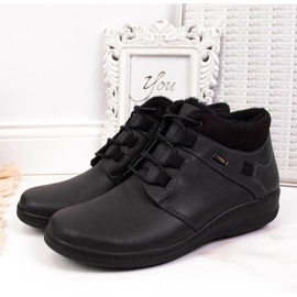 Bottes en cuir isolées Helios W H521A le noir 4