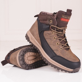 SHELOVET Bottes hautes marron homme brun 1