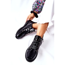 Chaussures Laquées Sergio Leone PB210 Noir le noir 4