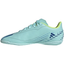 Chaussures de foot Adidas X Speedportal.4 In Jr GW8504 bleu bleu 1