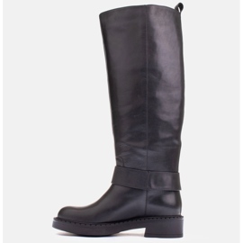 Marco Shoes Bottes avec une tige plus large le noir 4