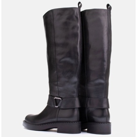 Marco Shoes Bottes avec une tige plus large le noir 6