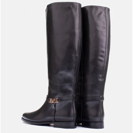 Marco Shoes Bottes classiques avec une tige plus large le noir 5