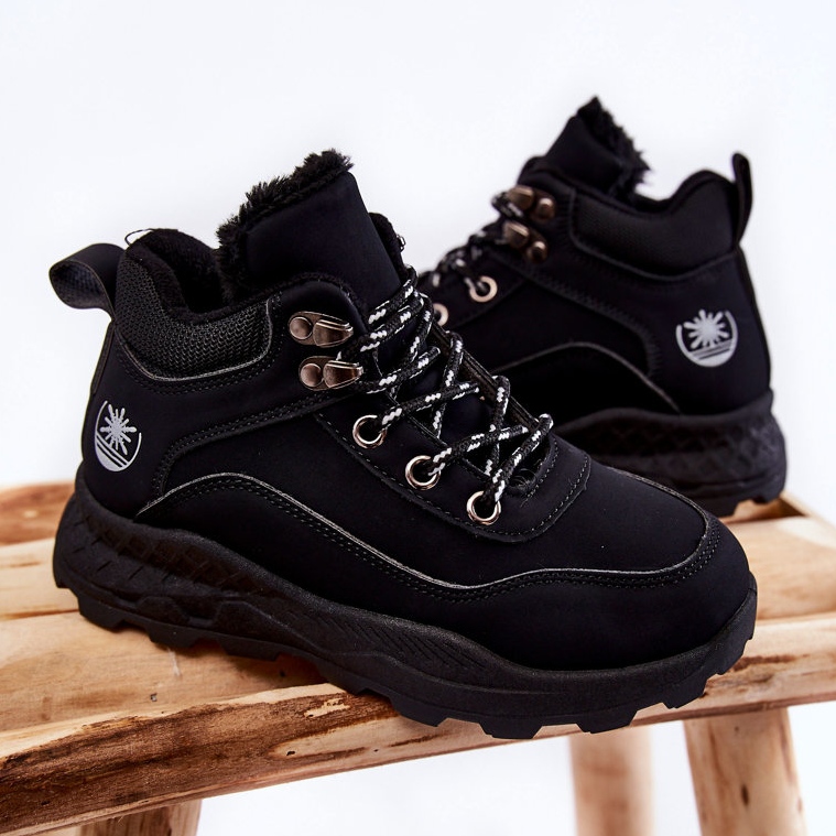 Bottes chaudes pour enfants Noir Otto 2