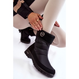 Bottes de neige isolées à la mode pour femmes Progress PROGJ-21-13 Noir le noir 6