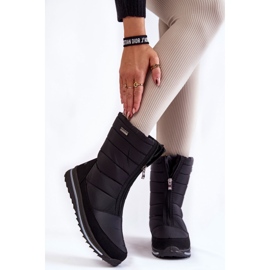 Bottes de neige légères et isolées Femme Progress PROGJ-22-129 Noir le noir 1
