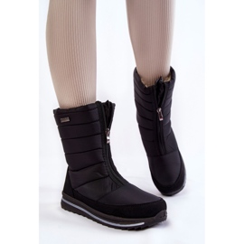 Bottes de neige légères et isolées Femme Progress PROGJ-22-129 Noir le noir 5