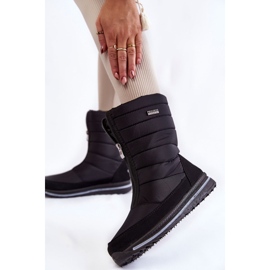 Bottes de neige légères et isolées Femme Progress PROGJ-22-129 Noir 2