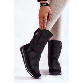Bottes de Neige Femme Avec Velcro Progress PROGJ-22-128 Noir le noir 4