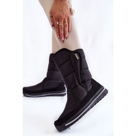Bottes de Neige Femme Avec Velcro Progress PROGJ-22-128 Noir le noir 3