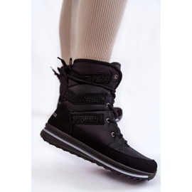 Bottes de Neige à Lacets Femme Progress PROGJ-22-134 Noir le noir 2