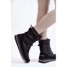 Bottes de Neige à Lacets Femme Progress PROGJ-22-134 Noir le noir 3