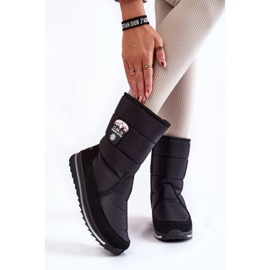 Bottes de neige pour femme avec fermeture éclair Progress PROGJ-21-09 Noir 2