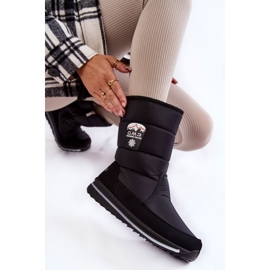 Bottes de neige pour femme avec fermeture éclair Progress PROGJ-21-09 Noir le noir 6
