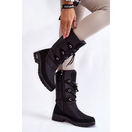 Bottes de Neige Hautes et Chaudes Progress PROGJ-20-07 Noir le noir 6