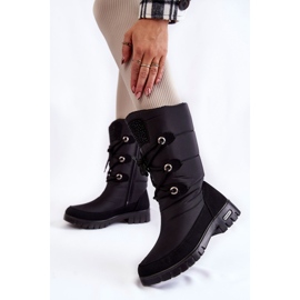 Bottes de Neige Hautes et Chaudes Progress PROGJ-20-07 Noir le noir 5