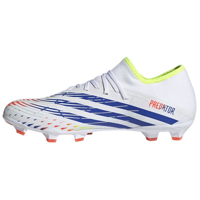 Chaussures de football Adidas Predator Edge.3 L Fg M GW0995 blanc blanc 1
