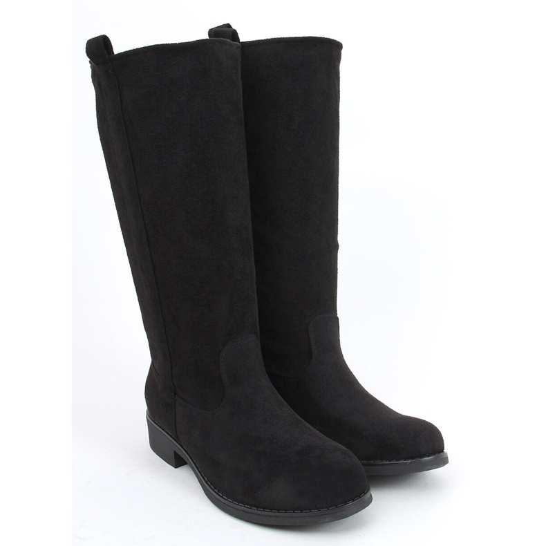 BM Boots à tige droite Unnu Black le noir 1 BM Boots à tige droite Unnu Black le noir 1